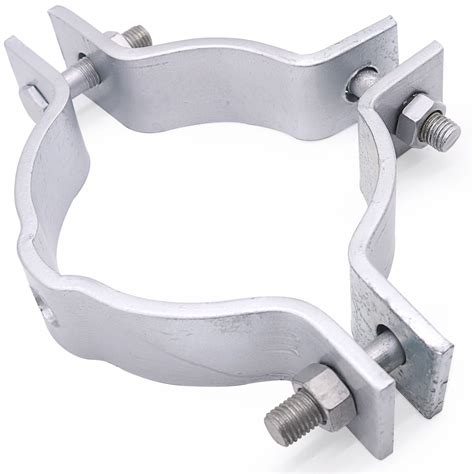 metal pole clamp bracket|utility pole clamps and brackets.